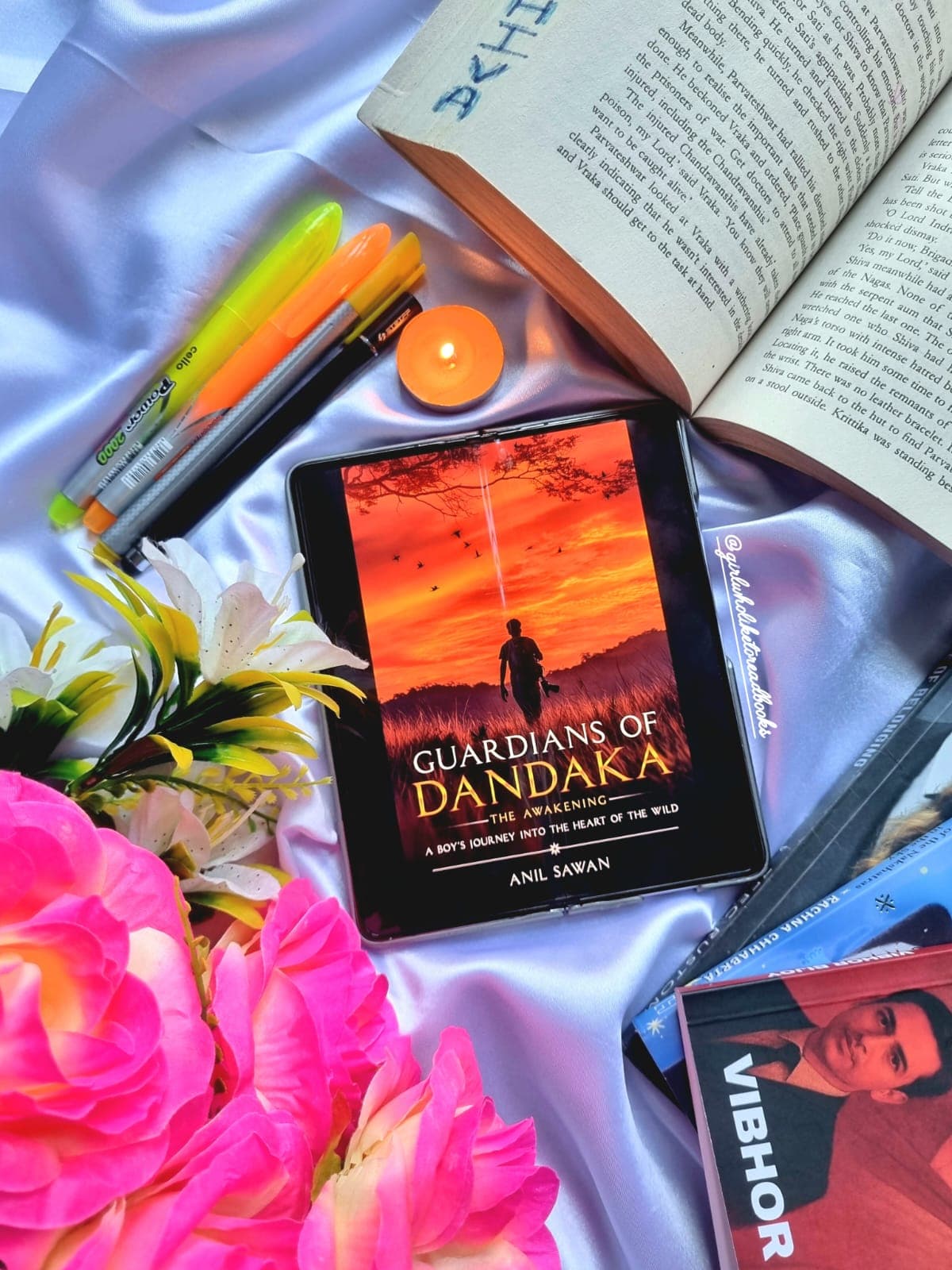 Cover of GUARDIANS OF DANDAKA: THE AWAKENING - A Boy's Journey into the Heart of the Wild  by ANIL SAWAN