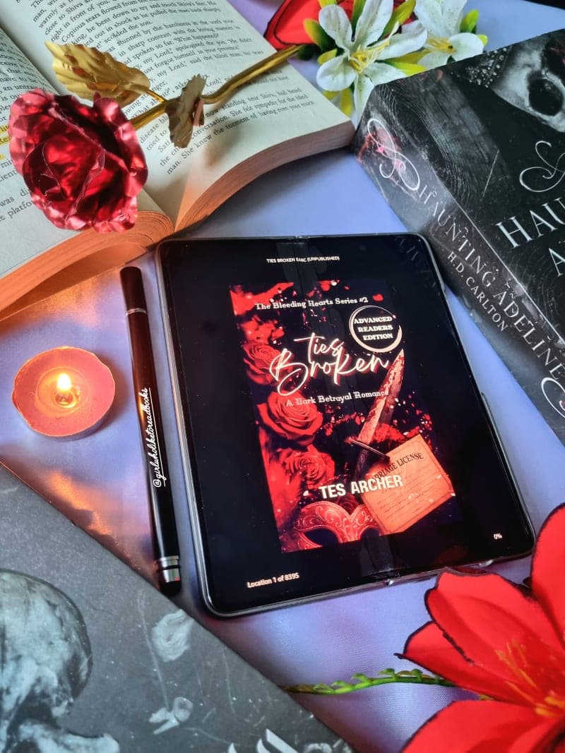 Cover of TIES BROKEN ( BLEEDING HEART SERIES PART-2) by TES ARCHER
