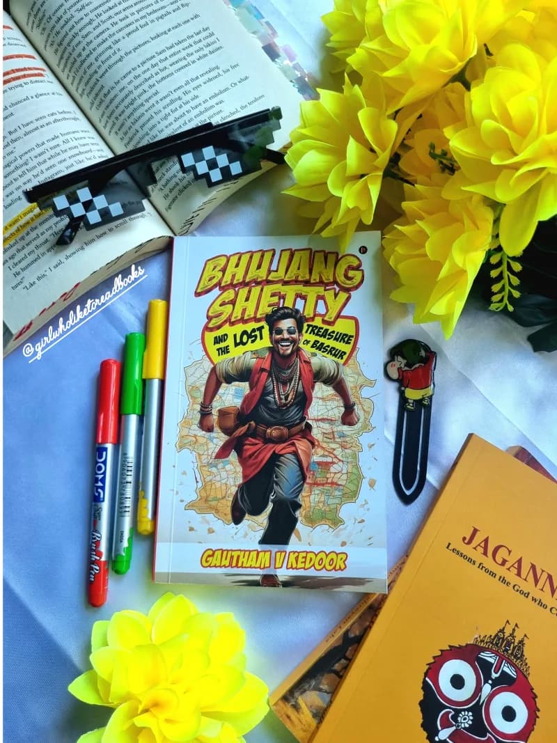 Cover of BHUJANG SHETTY AND THE LOST TREASURE OF BASRUR by GAUTHAM V KEDOOR